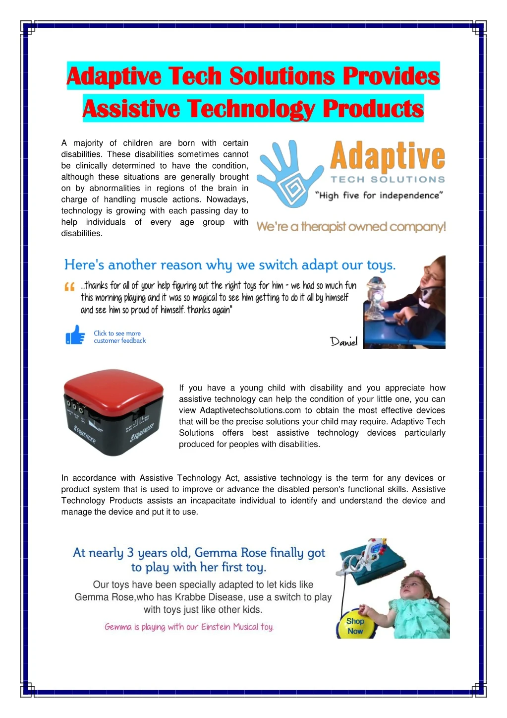 adaptive tech solutions provides adaptive tech