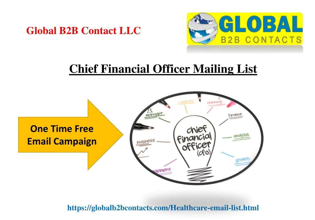 chief financial officer mailing list