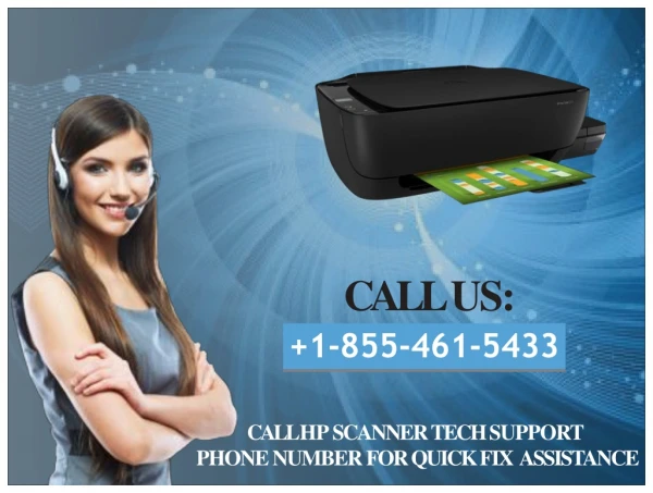 HP Scanner Tech Support Phone Number