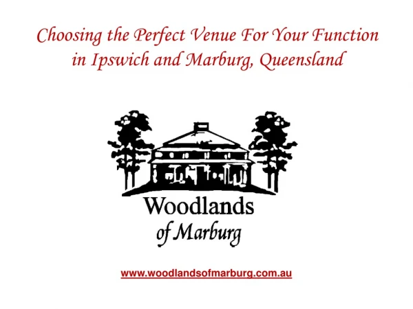 Choosing the Perfect Venue For Your Function in Ipswich