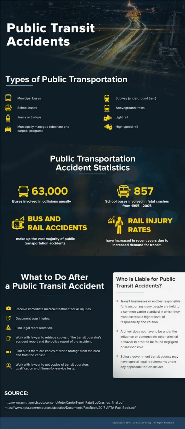 Public Transit Accidents