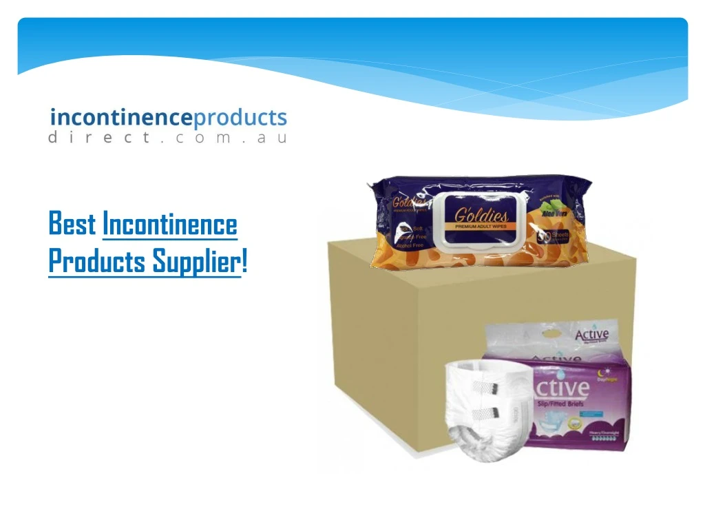 best incontinence products supplier