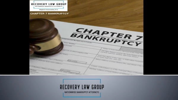 File Bankruptcy Under The Guidance Of An Experienced Bankruptcy Attorney?