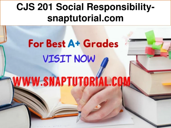 CJS 201 Exceptional Education-snaptutorial.com