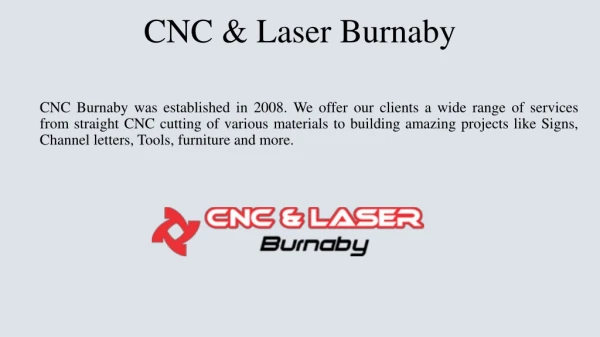 Laser Cutting Vancouver