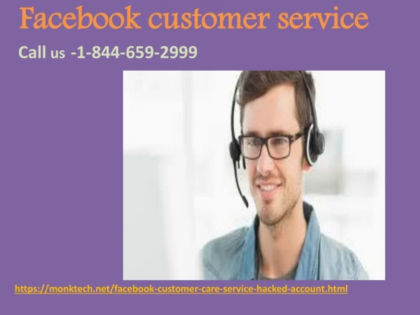 Best Facebook assistance at Facebook customer service 1-844-659-2999