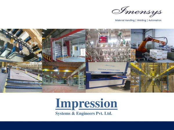 Impression systems & engineers - OEM for material handling, robotics and automation systems