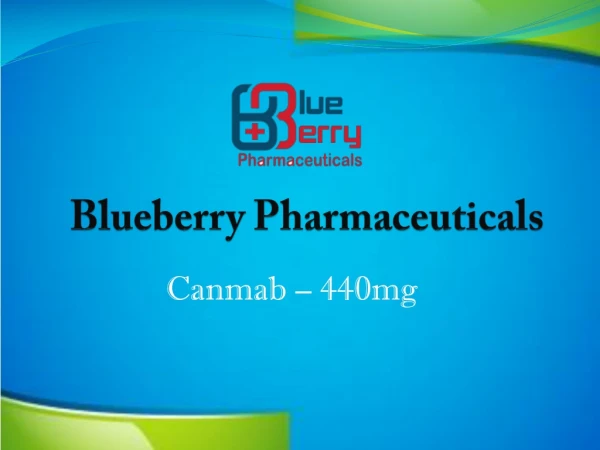 CANMAB 440MG INJECTION ( Trastuzumab ) | Blueberry pharmaceuticals