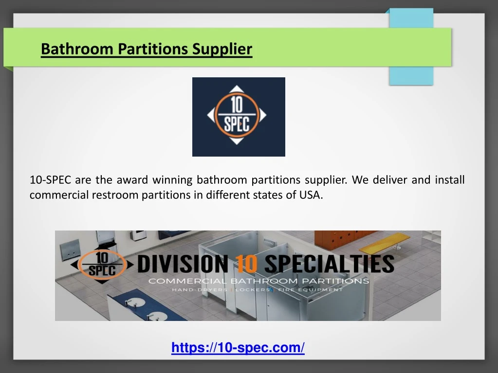 bathroom partitions supplier