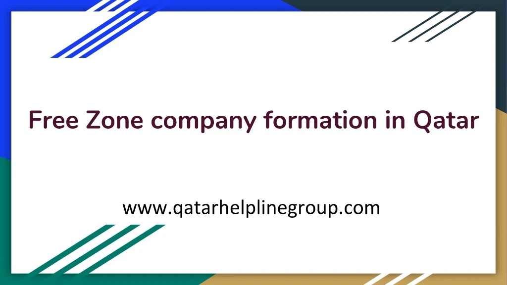 free zone company formation in qatar