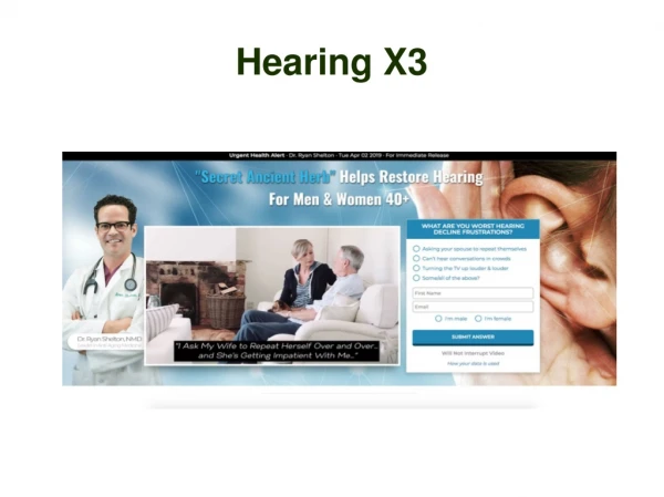 4 Ways To Treat Tinnitus Naturally Hearing X3