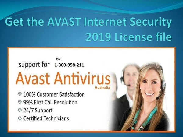 Get the AVAST Internet Security 2019 License file