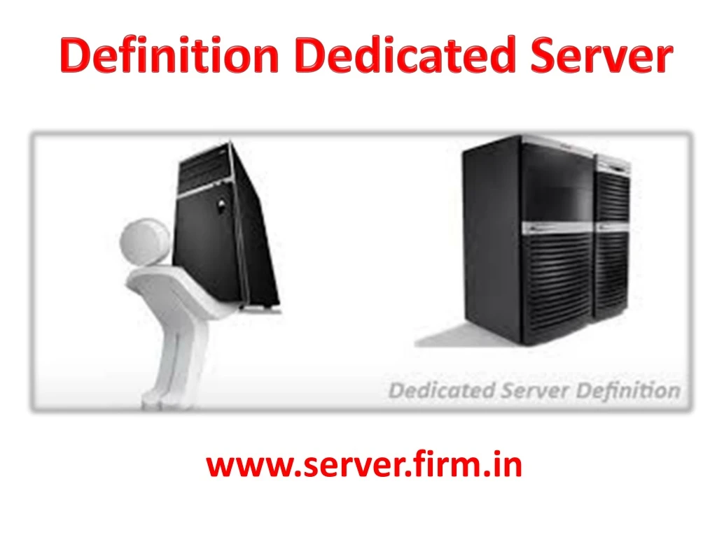 definition dedicated server