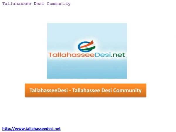 TallahasseeDesi - Tallahassee Indian Community