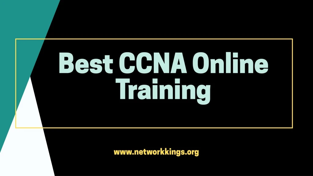 best ccna online training