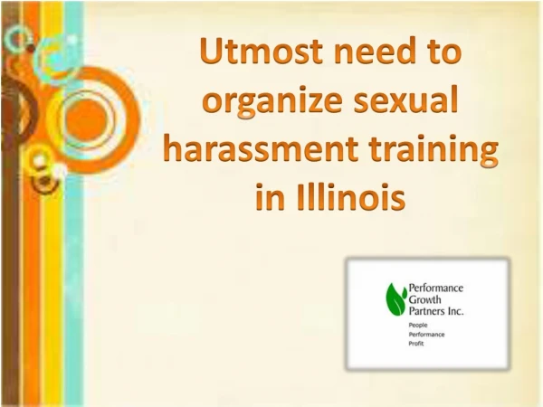 Sexual harassment training Illinois