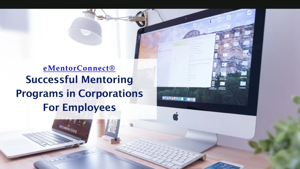 e mentorconnect successful mentoring programs in corporations for employees