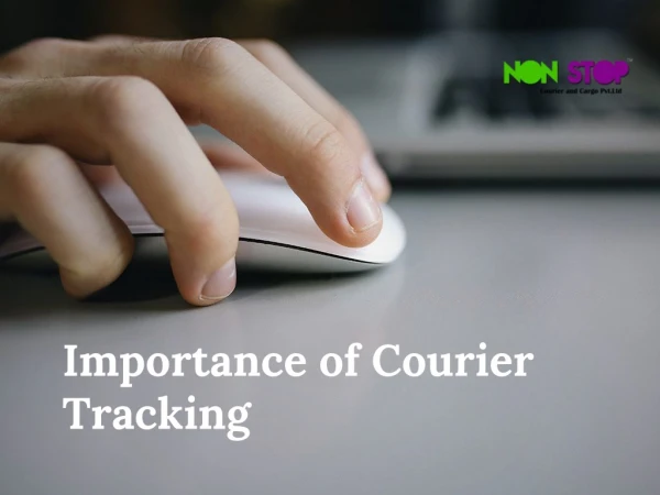 Importance of Courier Tracking