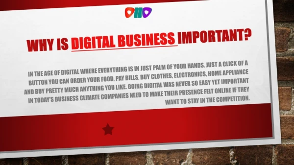 Why online business is important