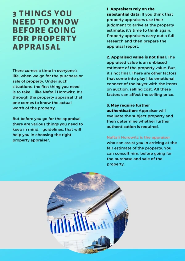 3 Things You Need To Know before Going for Property Appraisal