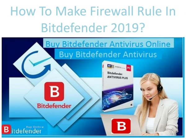 How to make firewall rule in Bitdefender 2019?