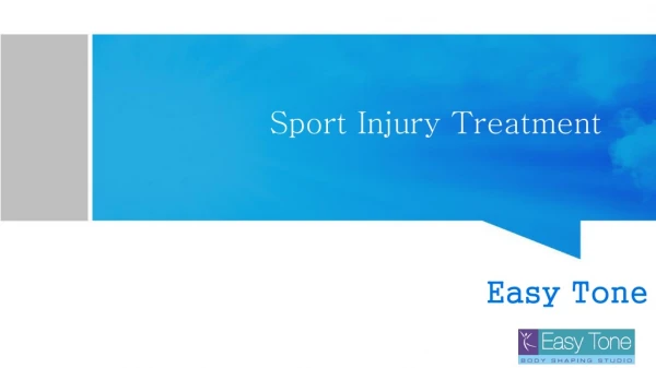 Sport Injury Treatment