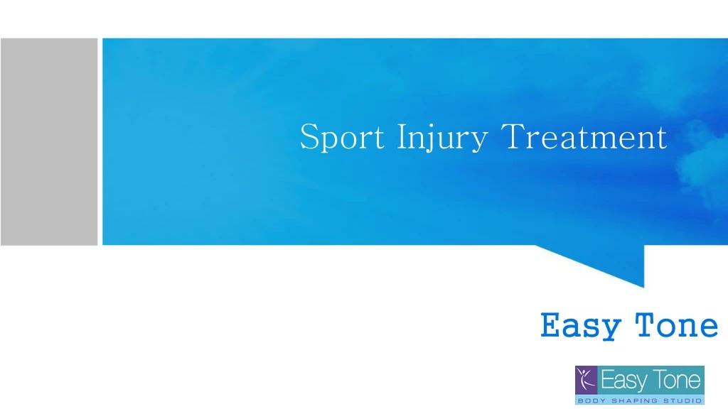 sport injury treatment