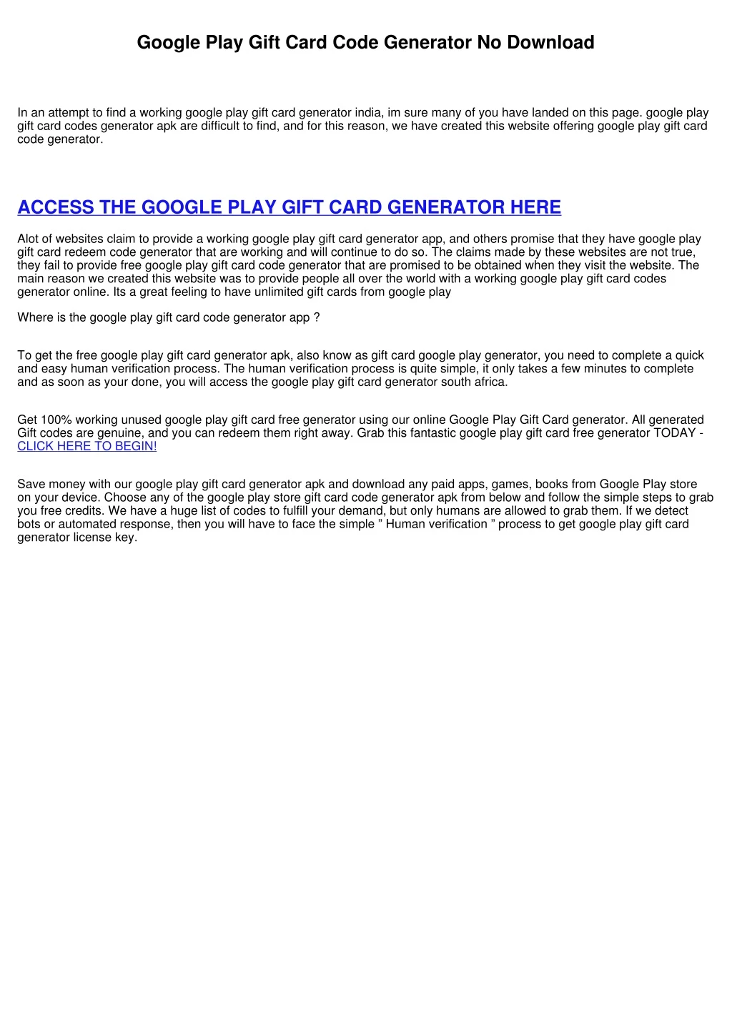 google play gift card code generator no download