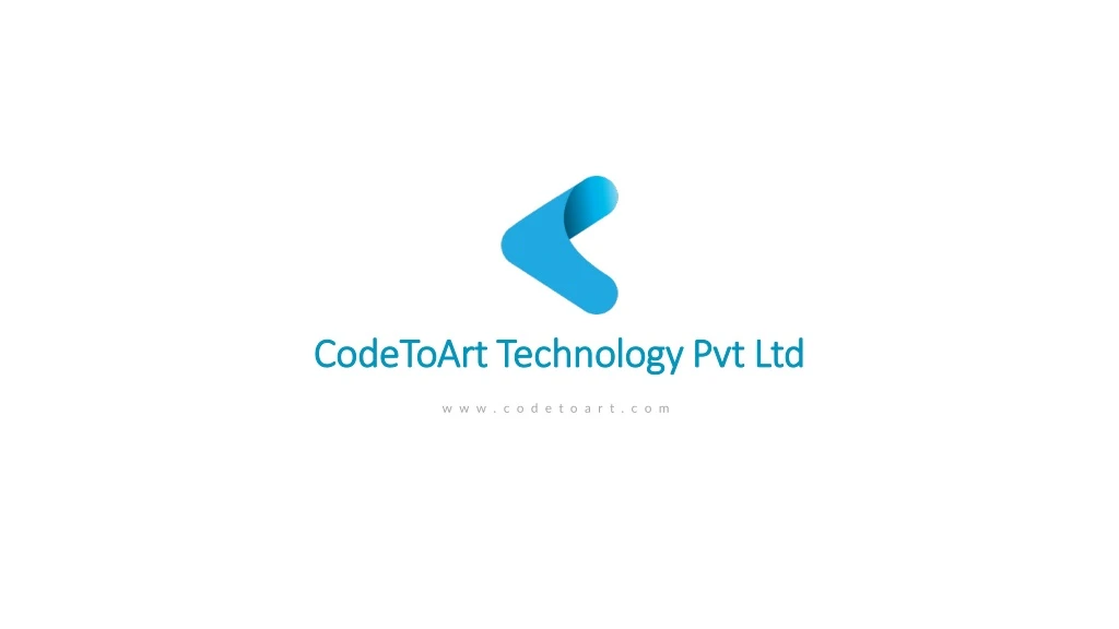 codetoart codetoarttechnology pvt ltd technology