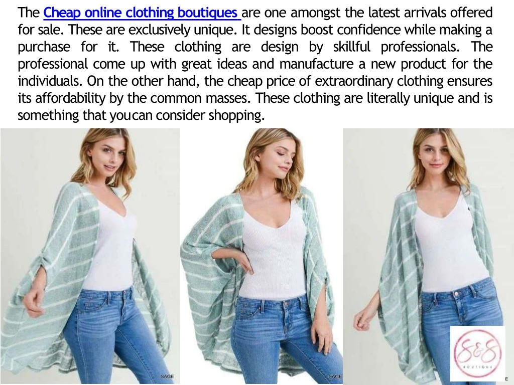 the cheap online clothing boutiques