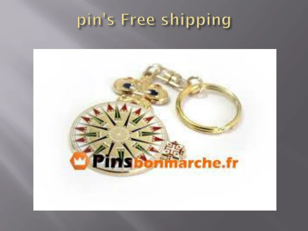 pin s free shipping