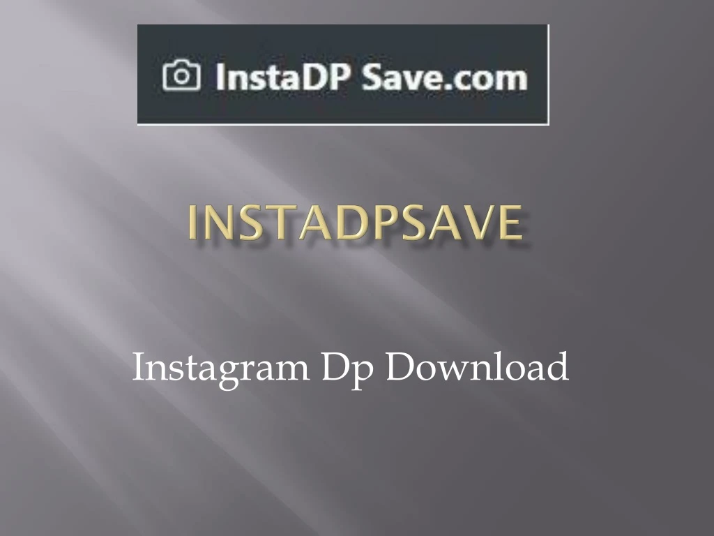 instadpsave