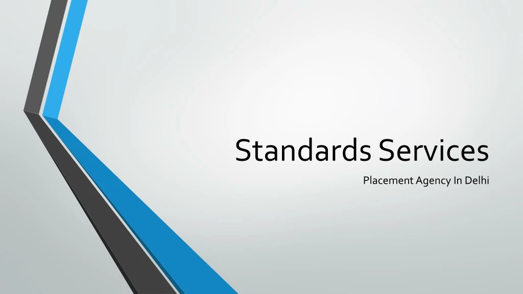 standards services