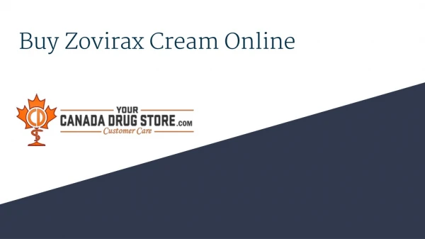 Buy Zovirax Cream Online