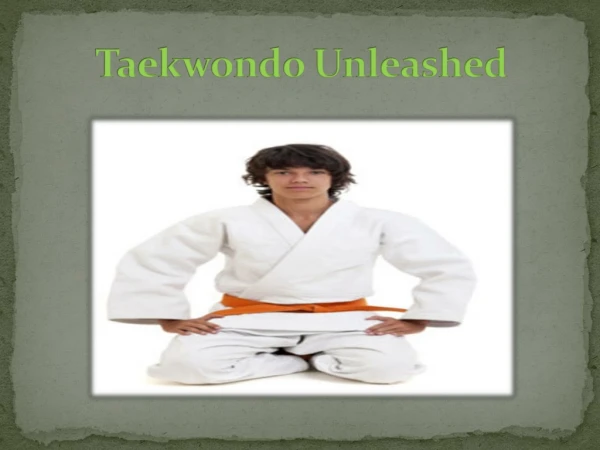 Taekwondo Unleashed