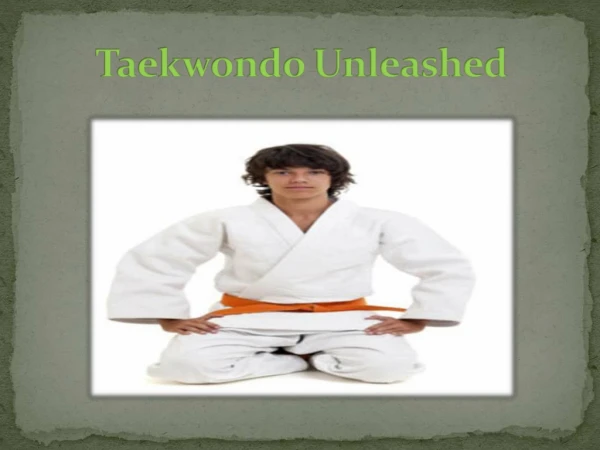 Taekwondo Unleashed