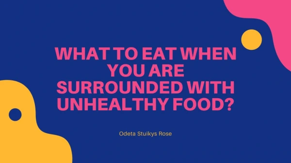 Why good food is important? | Odeta Stuikys Rose