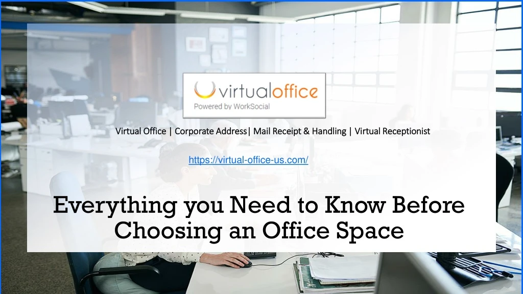 everything you need to know before choosing an office space