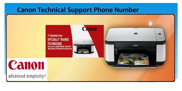 Dial Canon Technical Support Phone Number to resolve Printer errors