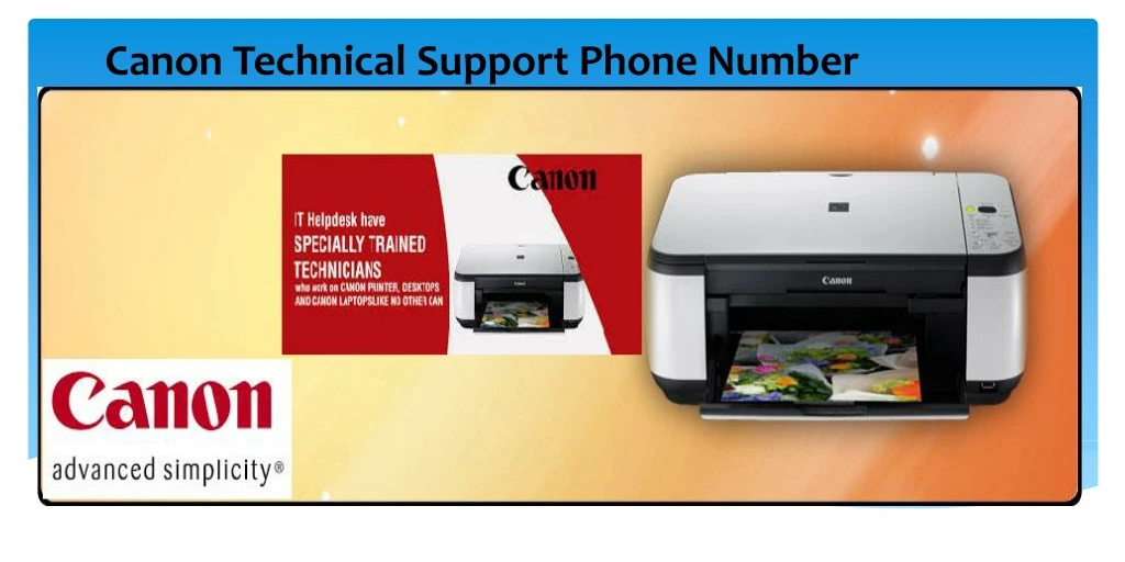 canon technical support phone number