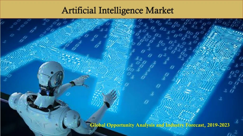 artificial intelligence market