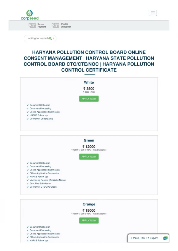Haryana Pollution Control Certificate