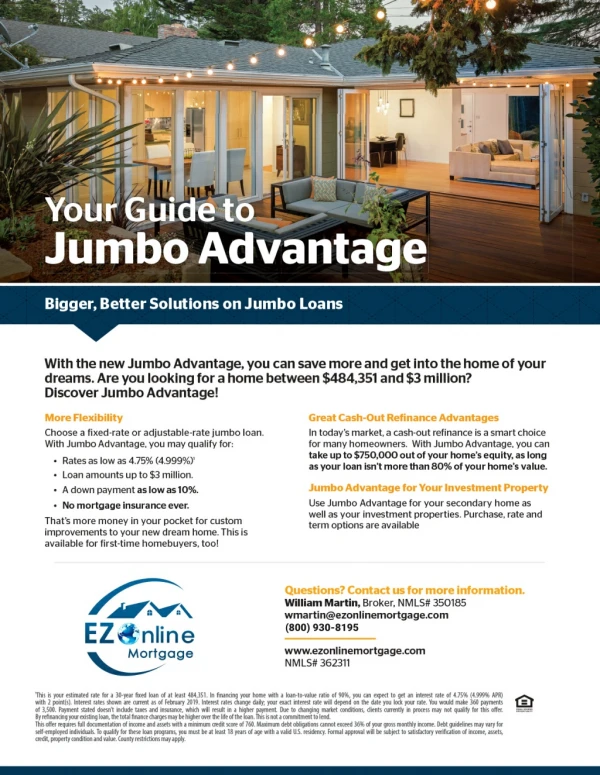 Your Guide to Jumbo Advantage