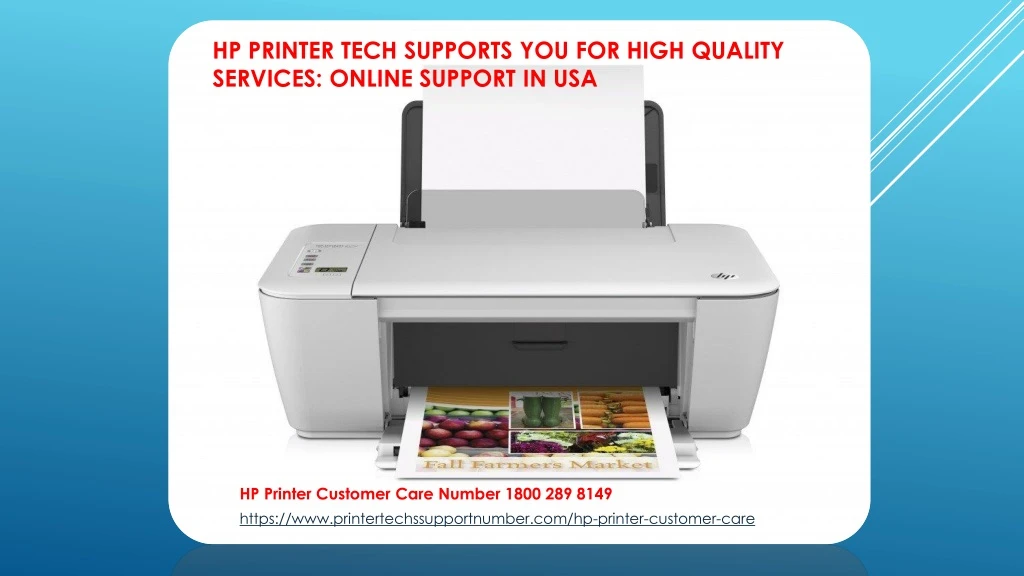 hp printer tech supports you for high quality services online support in usa