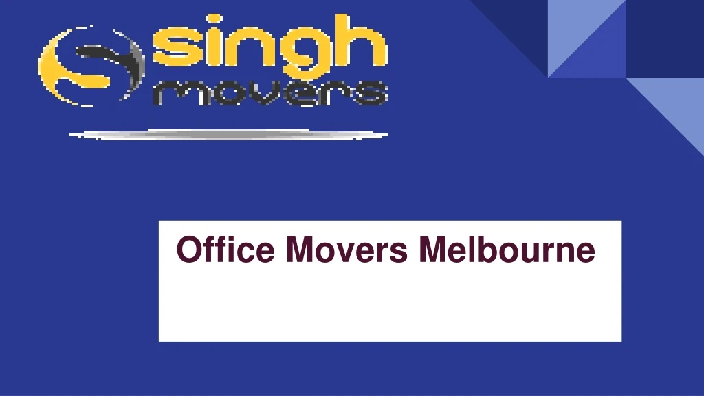 office movers melbourne