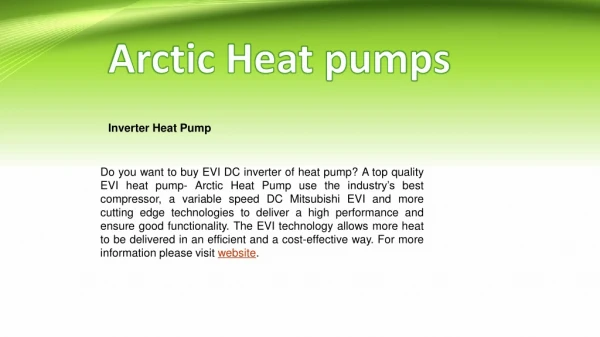 Best Inverter Heat Pump