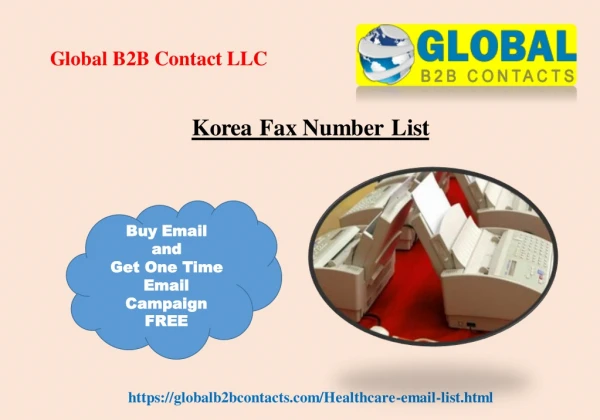 Korea Fax Number List