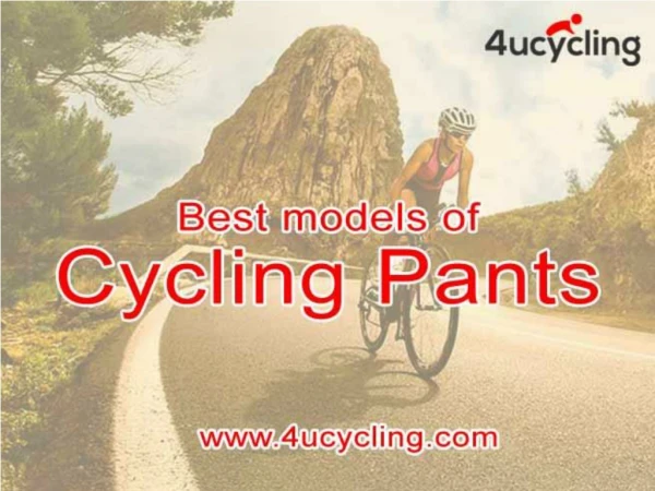 All models of cycling pants – 4ucycling.com