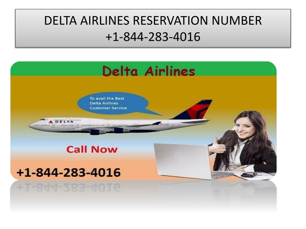 delta airlines reservation number 1 844 283 4016