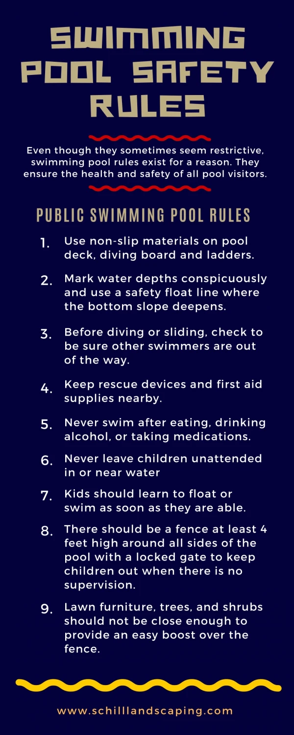 Tips for Swimming Pool and SPA Safety - Schill Grounds Management